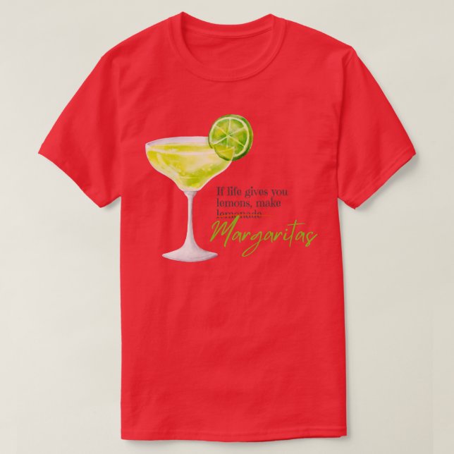 T-shirt Si la vie donne des citrons (Design devant)