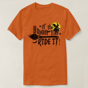 T-shirt Si Le Broom Convient À Ride Il Sorcière Halloween 