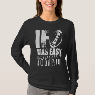 T-shirt Si Le Rugby Était Facile, Ils L'Appelent Plaisante
