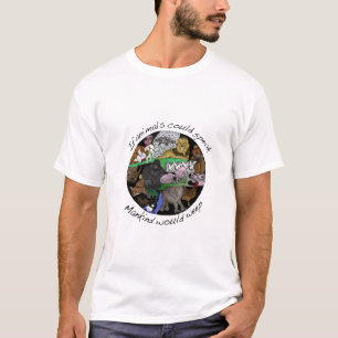T-shirt Si les animaux pourraient parler l'humanité