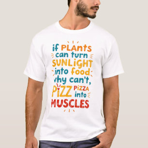 T-shirt Si les plantes peuvent transformer la lumière du s