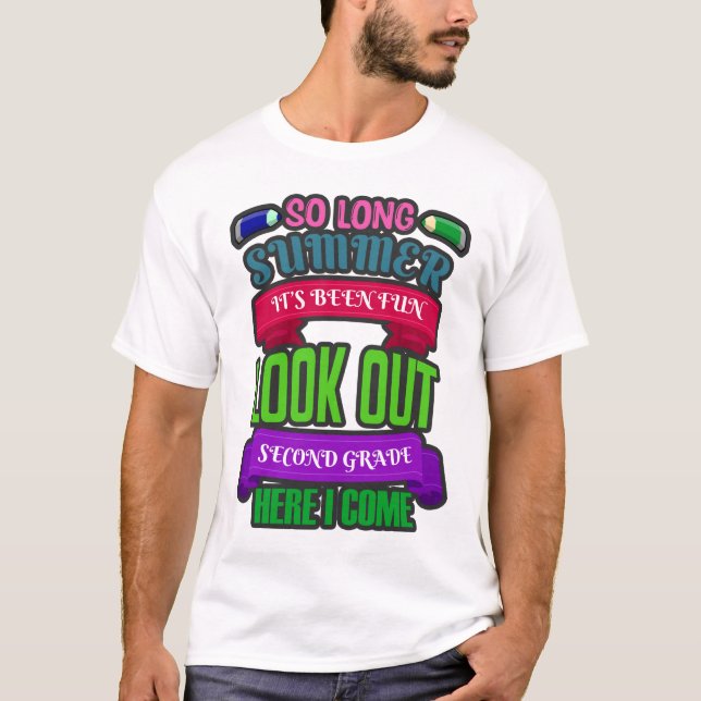 T-shirt Si long été C'est Fun Lookout 2nd Gr. (Devant)