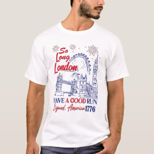 T-shirt Si Long Londres Avait Une Bonne Course Amérique 17