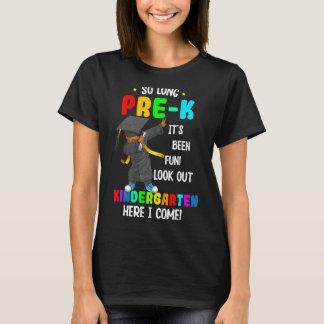 T-shirt Si Long Prek Regardez La maternelle Ici Je Viens E