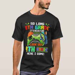 T-shirt Si Longue 8Ème Année, Regardez La 9Ème Année À L'É
