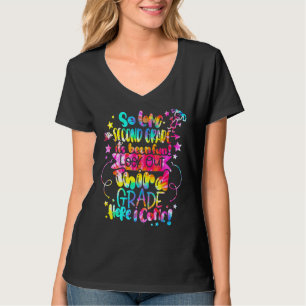 T-shirt Si Longue Deuxième Année Regardez La Troisième Ann