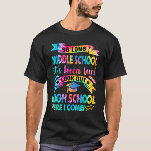 T-shirt Si Longue École Secondaire Regardez Le Lycée Ici