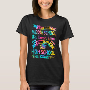 T-shirt Si Longue École Secondaire Regardez Le Lycée Ici