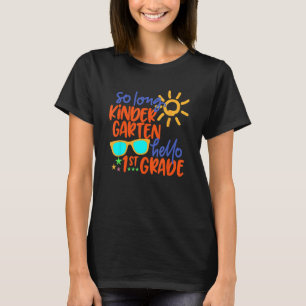 T-shirt SI LONGUE KINDERGARTEN HELLO 1ère GRADE Professeur
