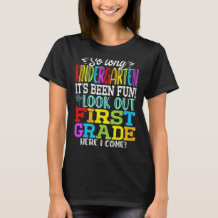T-shirt Si Longue Maternelle Mignonne Attention En Premièr