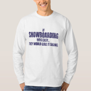 T-shirt Si-Neige-Embarquement-être-FACILE