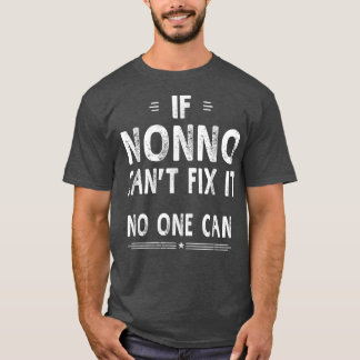 T-shirt Si Nonno ne peut pas le Wi-Fi Fête des pères Cadea