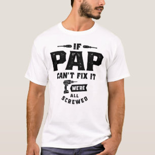 T-shirt Si Pap ne peut pas le réparer - Grand-parents