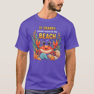 T-shirt Si par Merci de Retourner à la Plage Drôle Vacance
