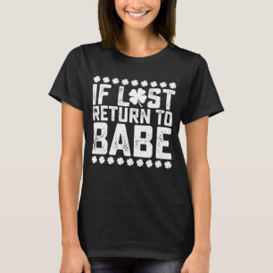 T-shirt Si Perdu Rendez à Bébé Je Suis Bébé Couple Assorti