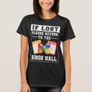 T-shirt Si Perdu S'Il Vous Plaît Retourner À La Salle De B