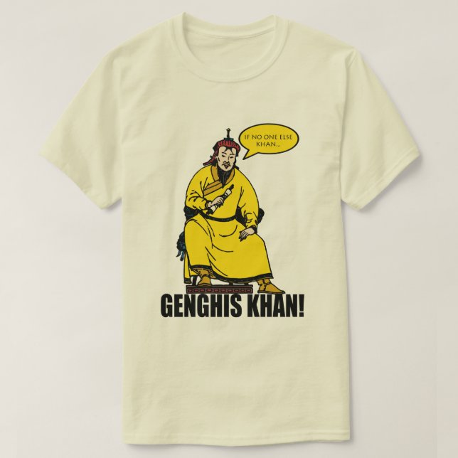 T-shirt Si Personne D'Autre Khan (Design devant)