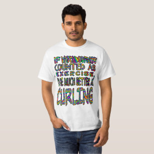T-shirt Si regarder le sport était de l'exercice...