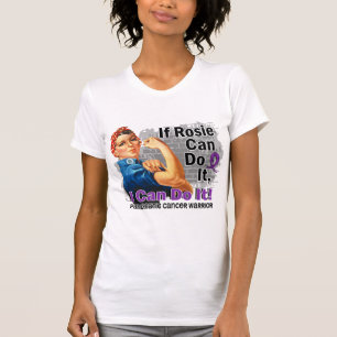 T-shirt Si Rosie peut le faire Cancer pancréatique