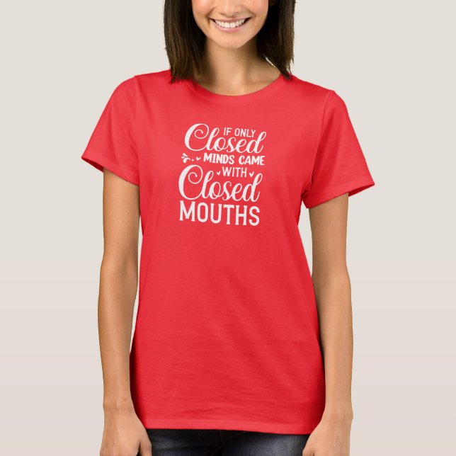 T-shirt Si seulement - (Devant)