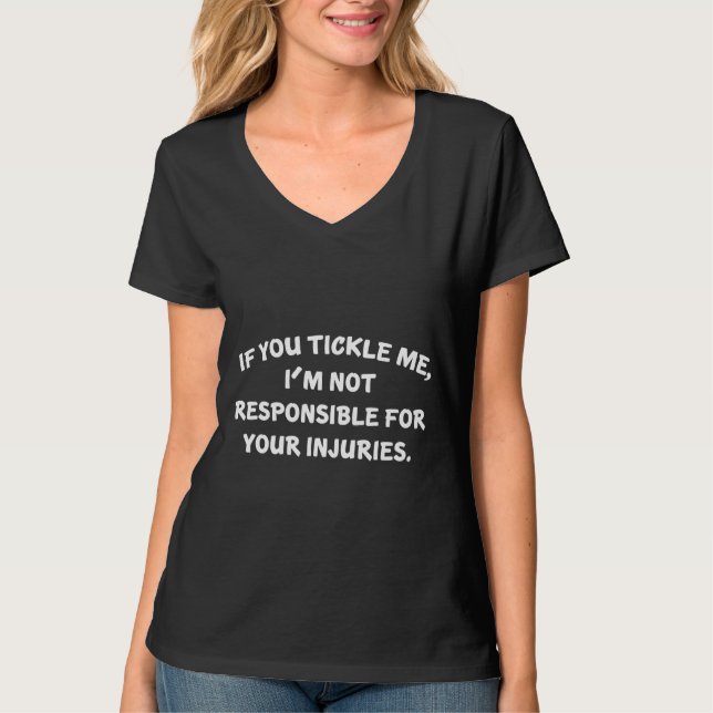 T-shirt Si Tu Me Tickes (Devant)