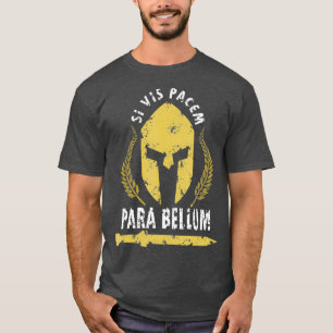 T-shirt Si Vis Pacem Para Bellum Histoire de la Grèce Vint