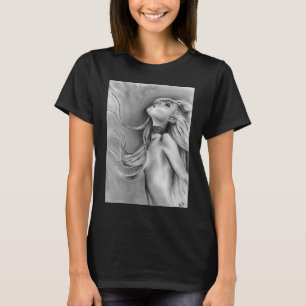T-shirt Si vive Mère Monstre Femme Blonde Art Original