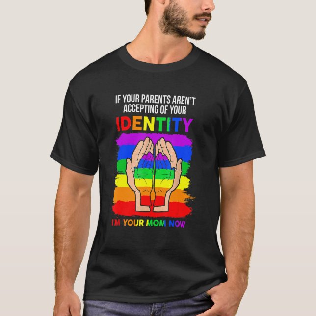 T-shirt Si vos parents n'acceptent pas que je sois votre m (Devant)