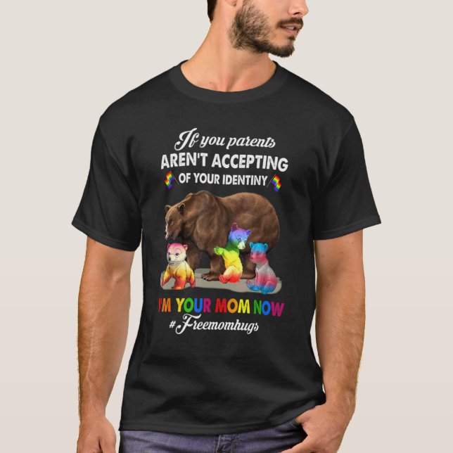 T-shirt Si vos parents n'acceptent pas que je sois votre m (Devant)