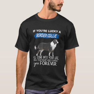 T-shirt Si Vous Avez De La Chance, Un Collier À La Frontiè