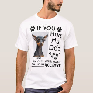 T-shirt Si Vous Blessez Mon Chien, Je Peux Faire Vos Pâtes