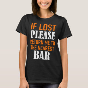 T-shirt Si vous êtes perdu, veuillez me rendre à la sectio