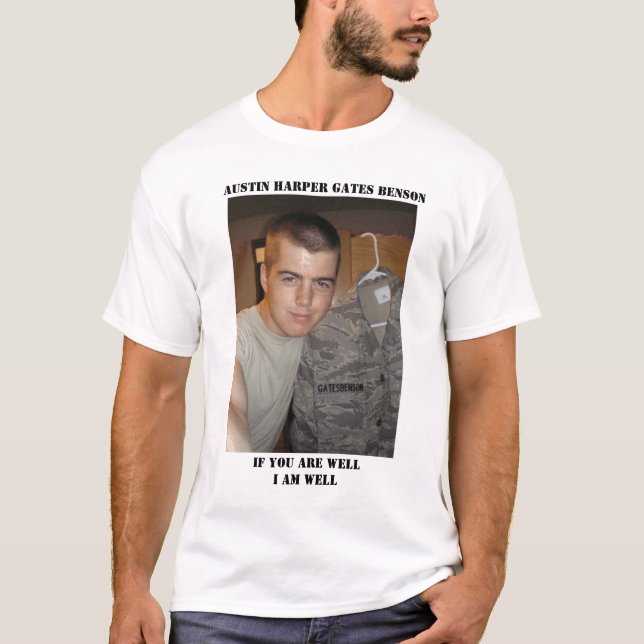 T-shirt Si vous êtes puits que je vais bien (Devant)