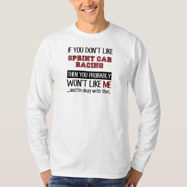 T-shirt Si vous n'aimez pas le cool de courses (Devant)