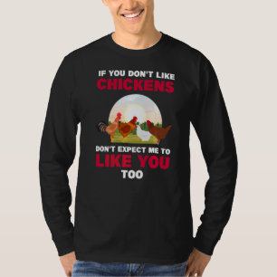 T-shirt Si vous n'aimez pas l'élevage de poulets