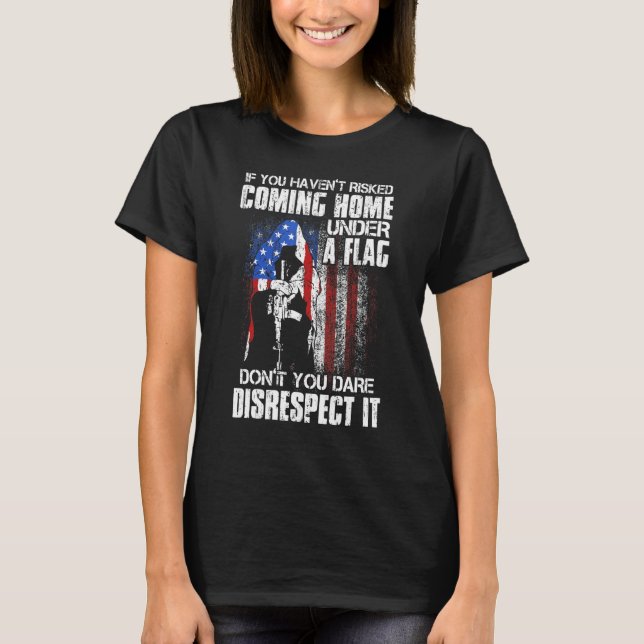 T-shirt Si Vous N'avez Pas Risqué De Rentrer Chez Vous Sou (Devant)