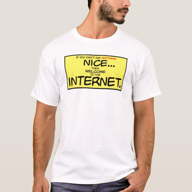 T-shirt Si vous ne pouvez dire rien Nice… (Devant)