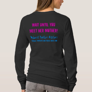 T-shirt Si vous pensez ma fille est féroce…