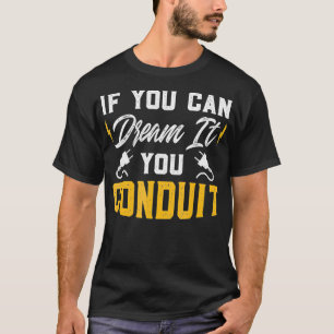 T-shirt Si Vous Pouvez Le Rêver Vous Conduisez Cadeau Élec