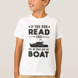 T-shirt Si Vous Pouvez Lire Ce Bateau Bateau Bateau Yacht 