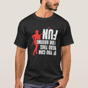 T-shirt Si Vous Pouvez Lire Cela J'Ai Amusant Pole Vault