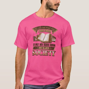 T-shirt Si Vous Pouvez Lire Cela, J'Ai Été Forcé De Mettre