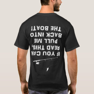 T-shirt Si Vous Pouvez Lire Cela, Retournez-Moi Dans Le Ba
