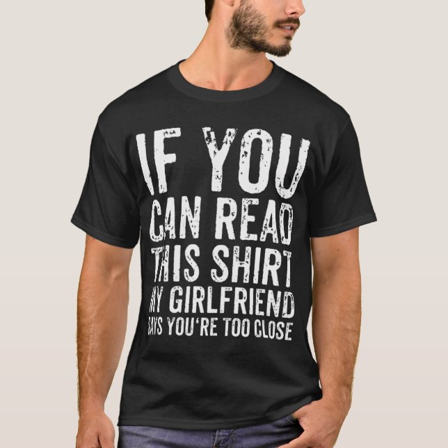 T-shirt Si Vous Pouvez Lire Cet Ami (Devant)
