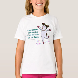 T-shirt Si vous pouvez marcher, vous pouvez danser
