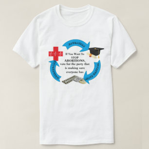 T-shirt Si Vous Voulez Arrêter L'AVORTEMENT...............