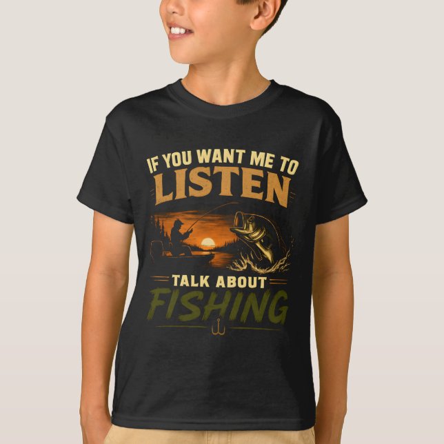 T-shirt Si vous voulez écouter parler de performance de pê (Devant)