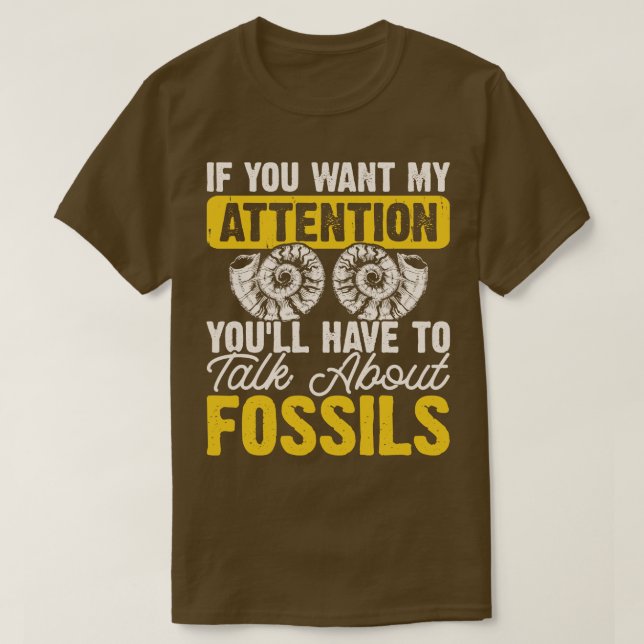 T-shirt Si Vous Voulez Mon Attention, Vous Devriez Parler  (Design devant)