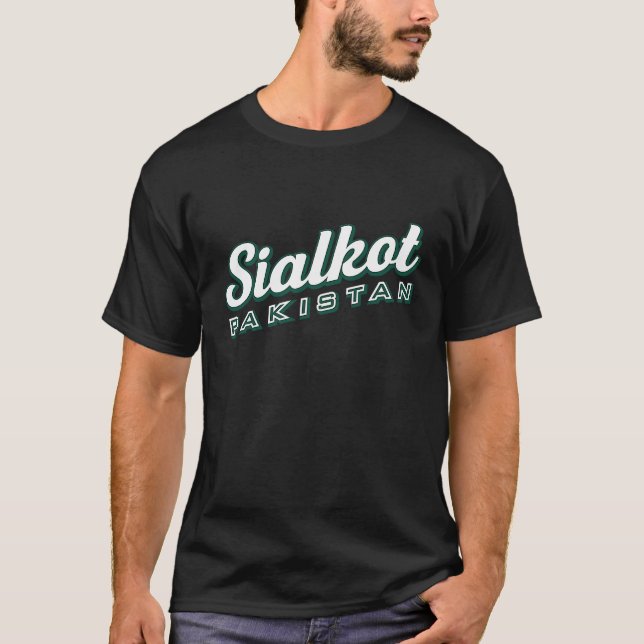 T-shirt Sialkot Pakistan (Devant)