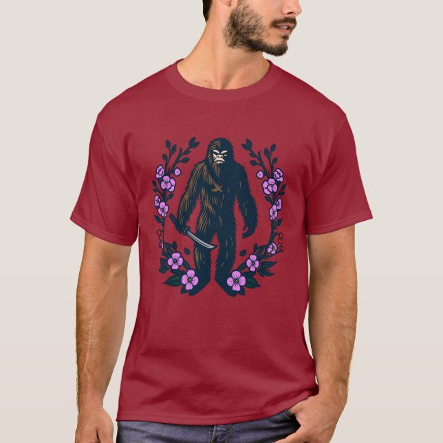T-shirt Siamese Sasquatch (Devant)